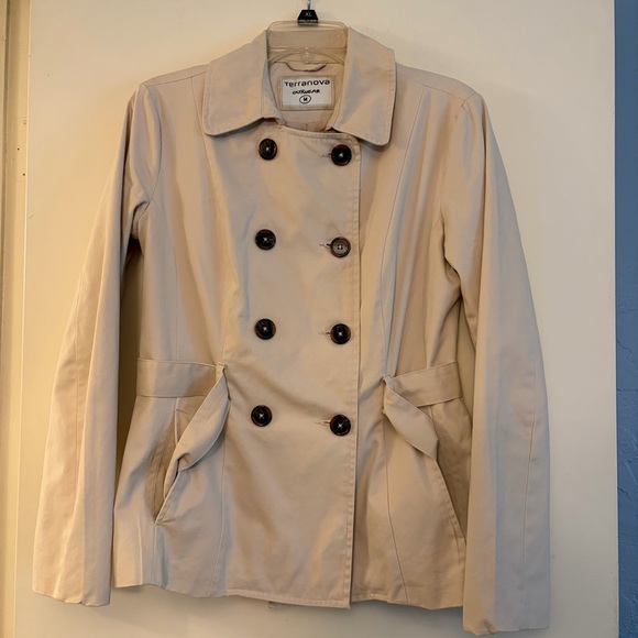 Terranova Jackets & Blazers - 3 for $25! Terranova Women's Beige Trench Coat, size Medium